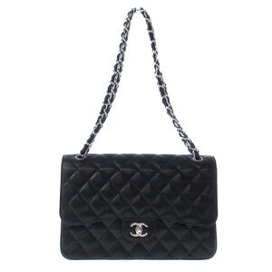 Chanel Caviar Black Quilted Shoulder Bag